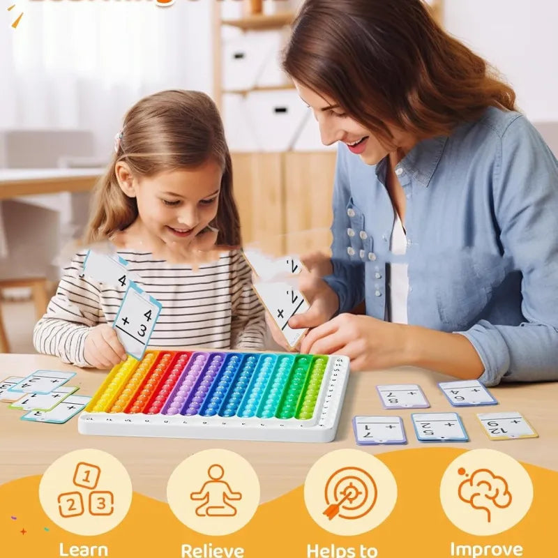Math Fidget Toy: Fun Learning with Flash Cards & Times Tables 🧮