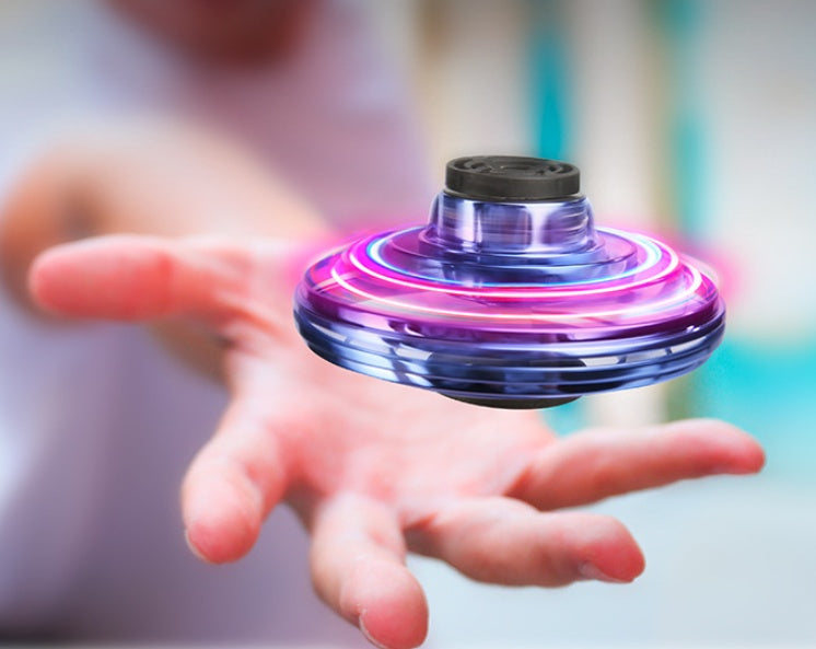 🛸 Mini Fingertip Gyro UFO Drone – The Viral Flying Spinner Toy Every Kid Wants!