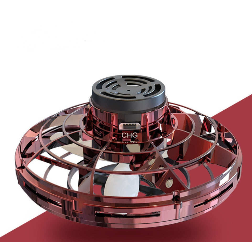 🛸 Mini Fingertip Gyro UFO Drone – The Viral Flying Spinner Toy Every Kid Wants!