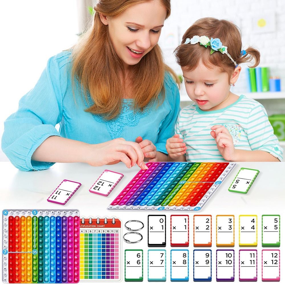 Math Fidget Toy: Fun Learning with Flash Cards & Times Tables 🧮