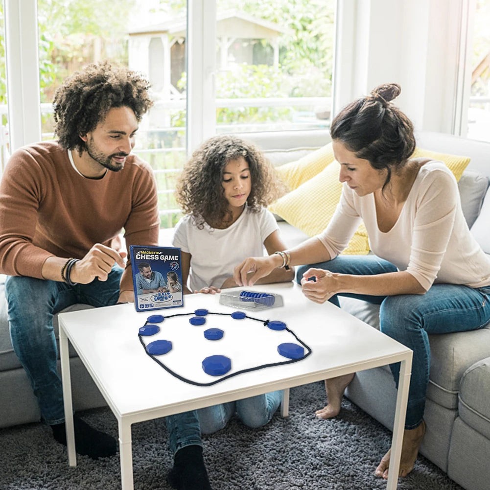 ♟️ ChessMag™ Magnetic Stone Board Set — Play Anywhere. Think Deeper. Never Lose Your Strategy Again.