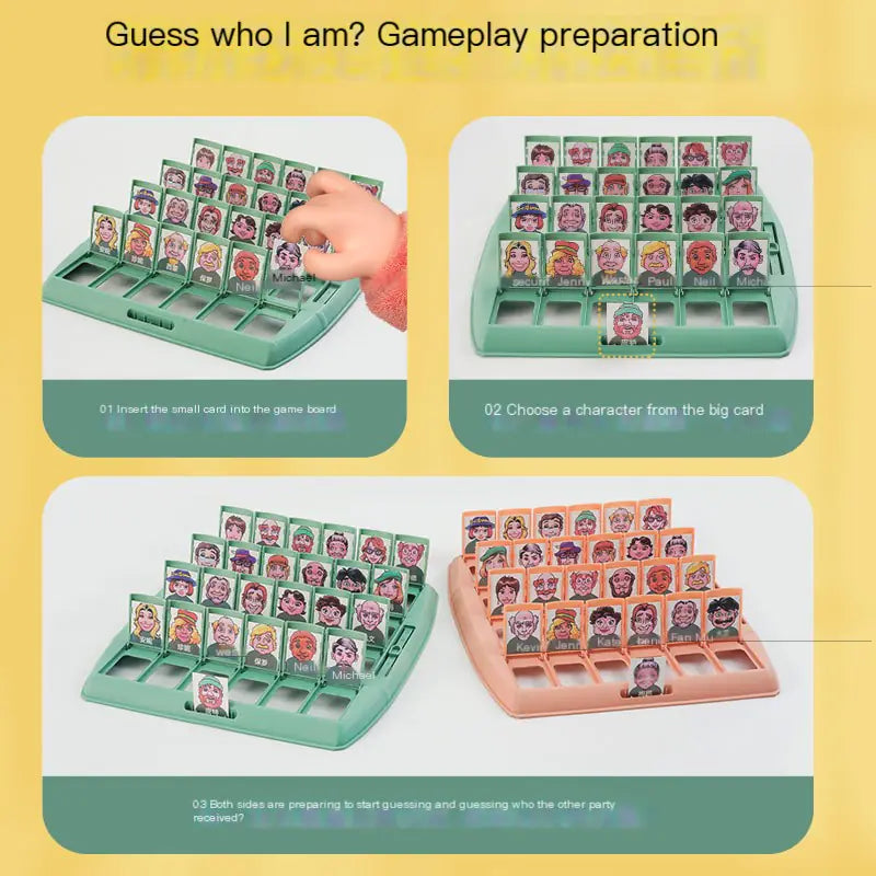 🎉 Guess Who I Am – The Ultimate Family Logic & Guessing Game!