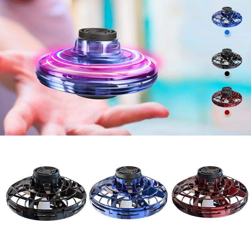🛸 Mini Fingertip Gyro UFO Drone – The Viral Flying Spinner Toy Every Kid Wants!