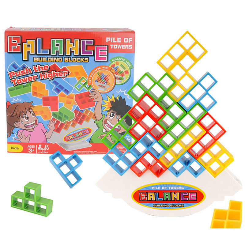 🎉 Balance Stacking Tower Game — Fun for Kids, Adults & Family Game Nights!