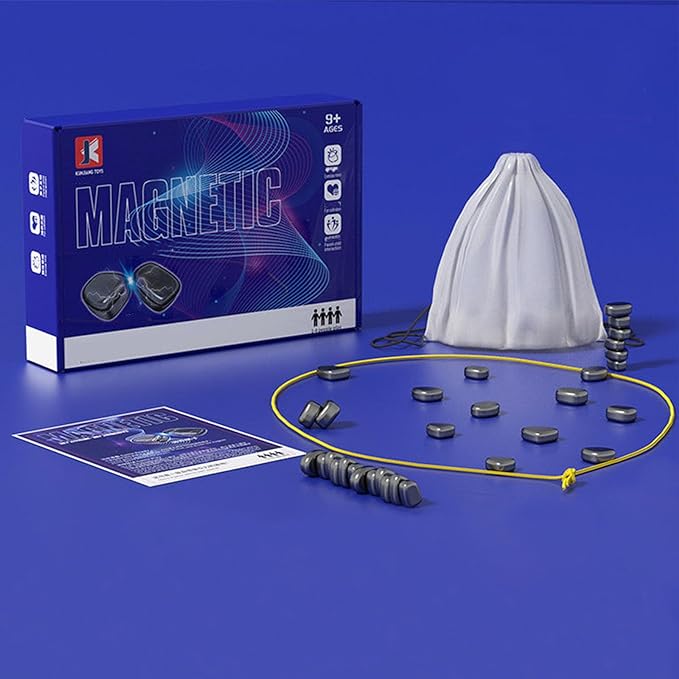 ♟️ ChessMag™ Magnetic Stone Board Set — Play Anywhere. Think Deeper. Never Lose Your Strategy Again.
