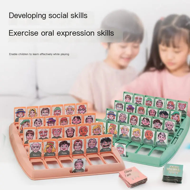 🎉 Guess Who I Am – The Ultimate Family Logic & Guessing Game!